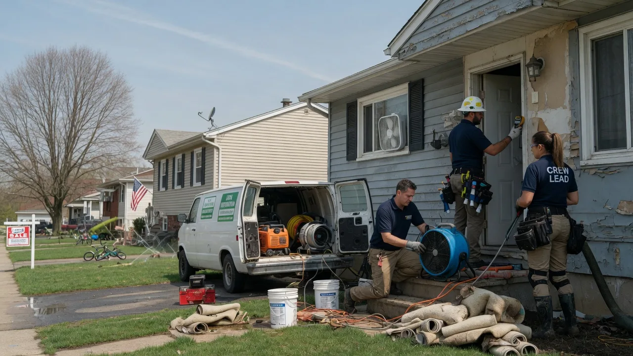 Flood Cleanup in West Point, IA near me