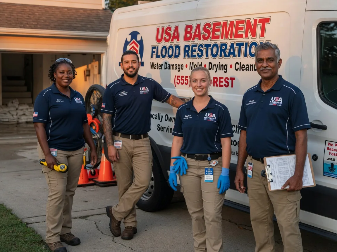 Basement Flood Cleanup company in West Point, IA